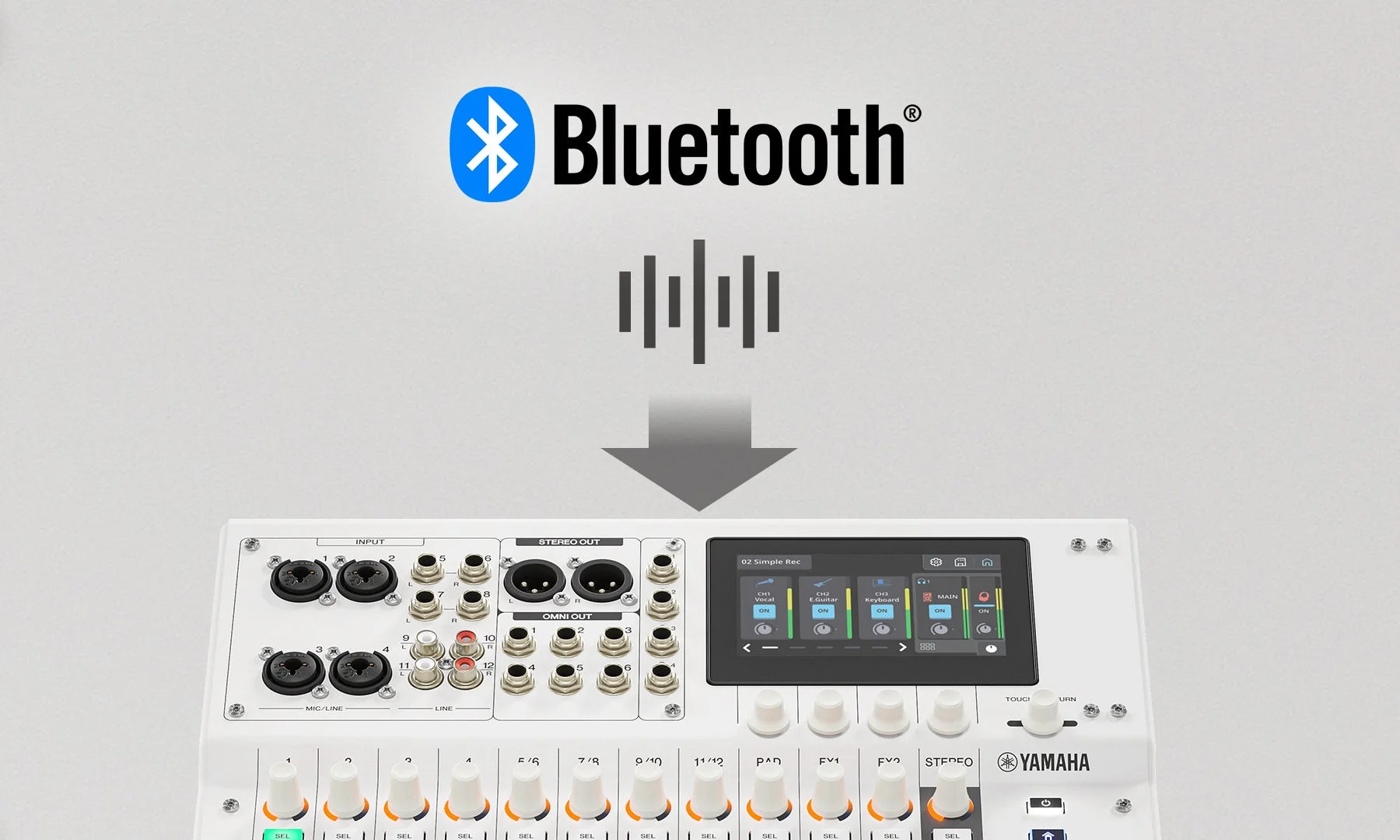 Bluetooth接続とディスプレイ表示