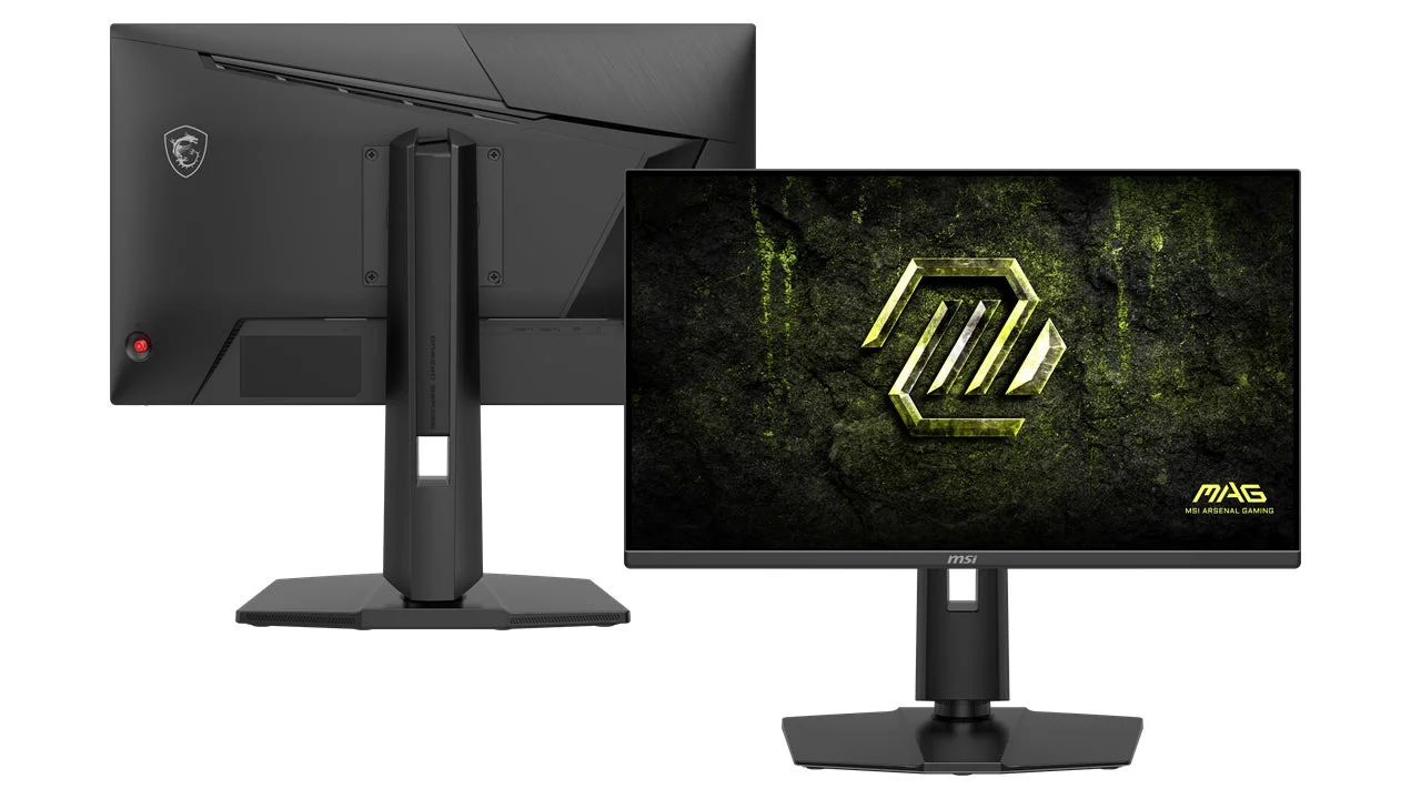 MAG 245PF X24の前面と背面