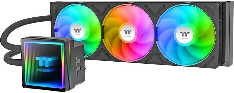 Thermaltake TH V3 ARGB Syncシリーズのインフィニティミラーデザイン