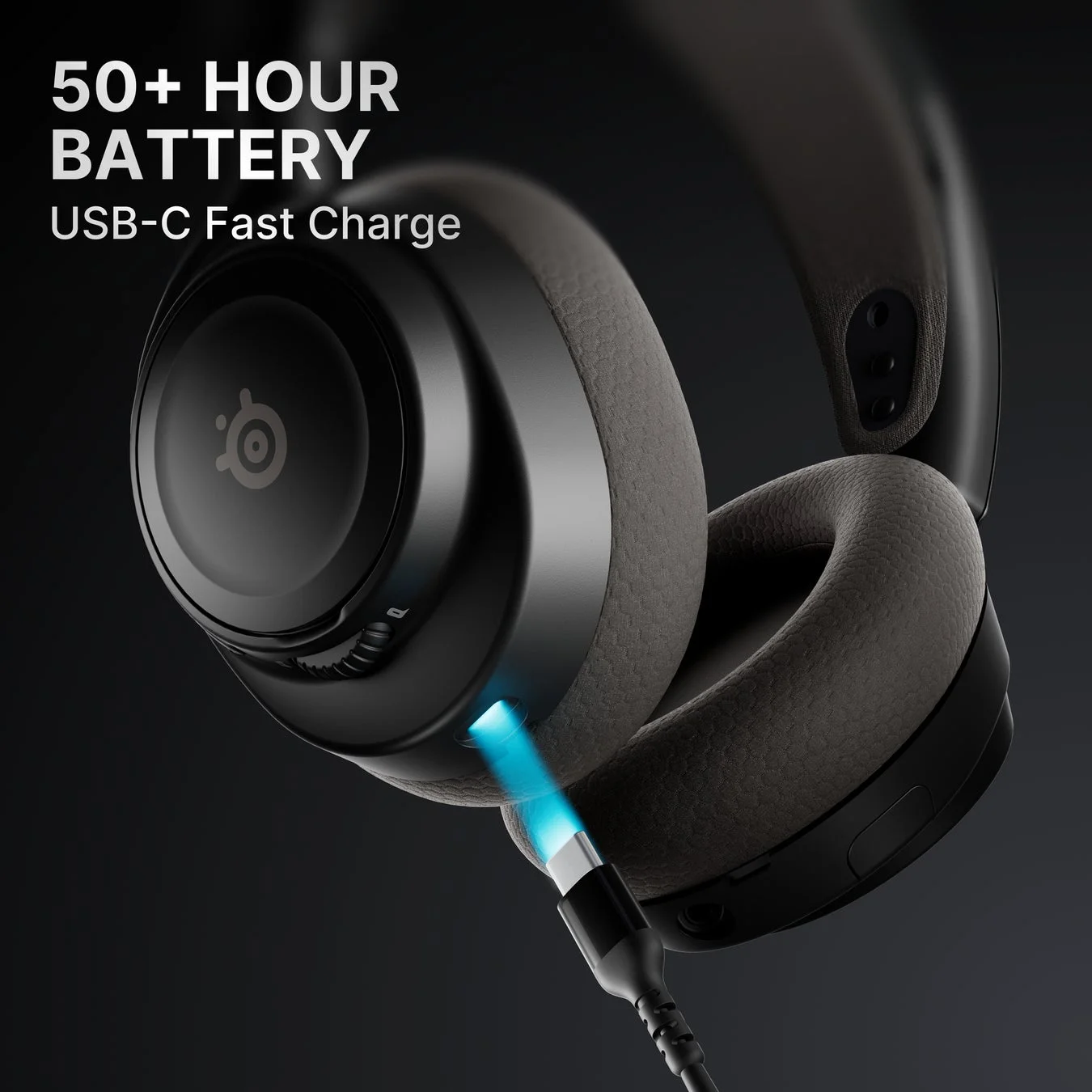 USB-C急速充電と50時間以上のバッテリー