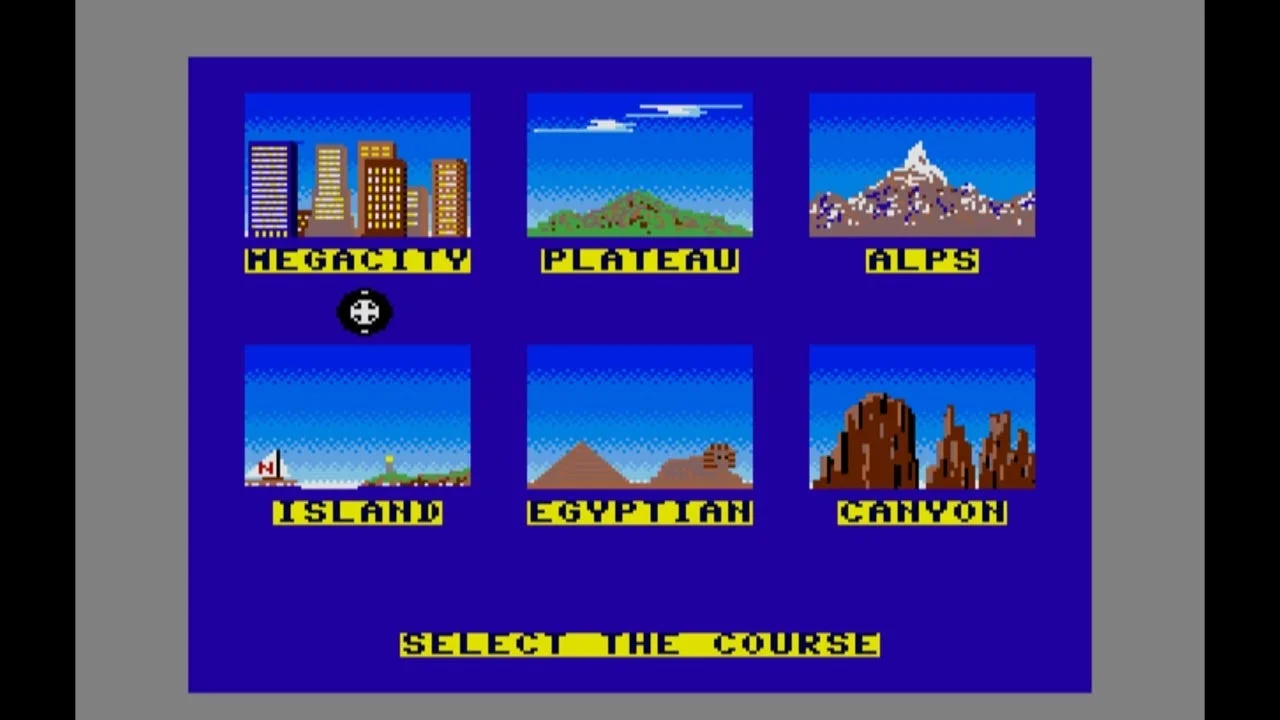 コース選択画面