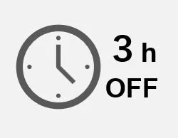 3時間自動OFF