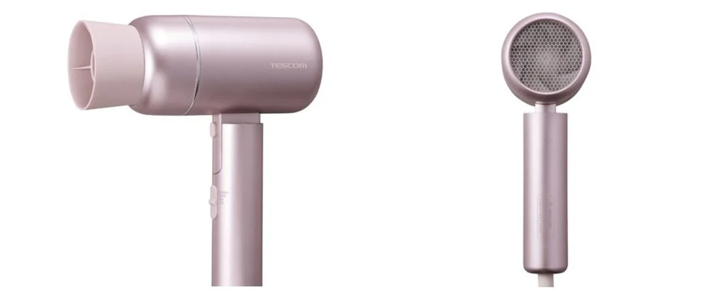 テスコム製のピンクのヘアドライヤー