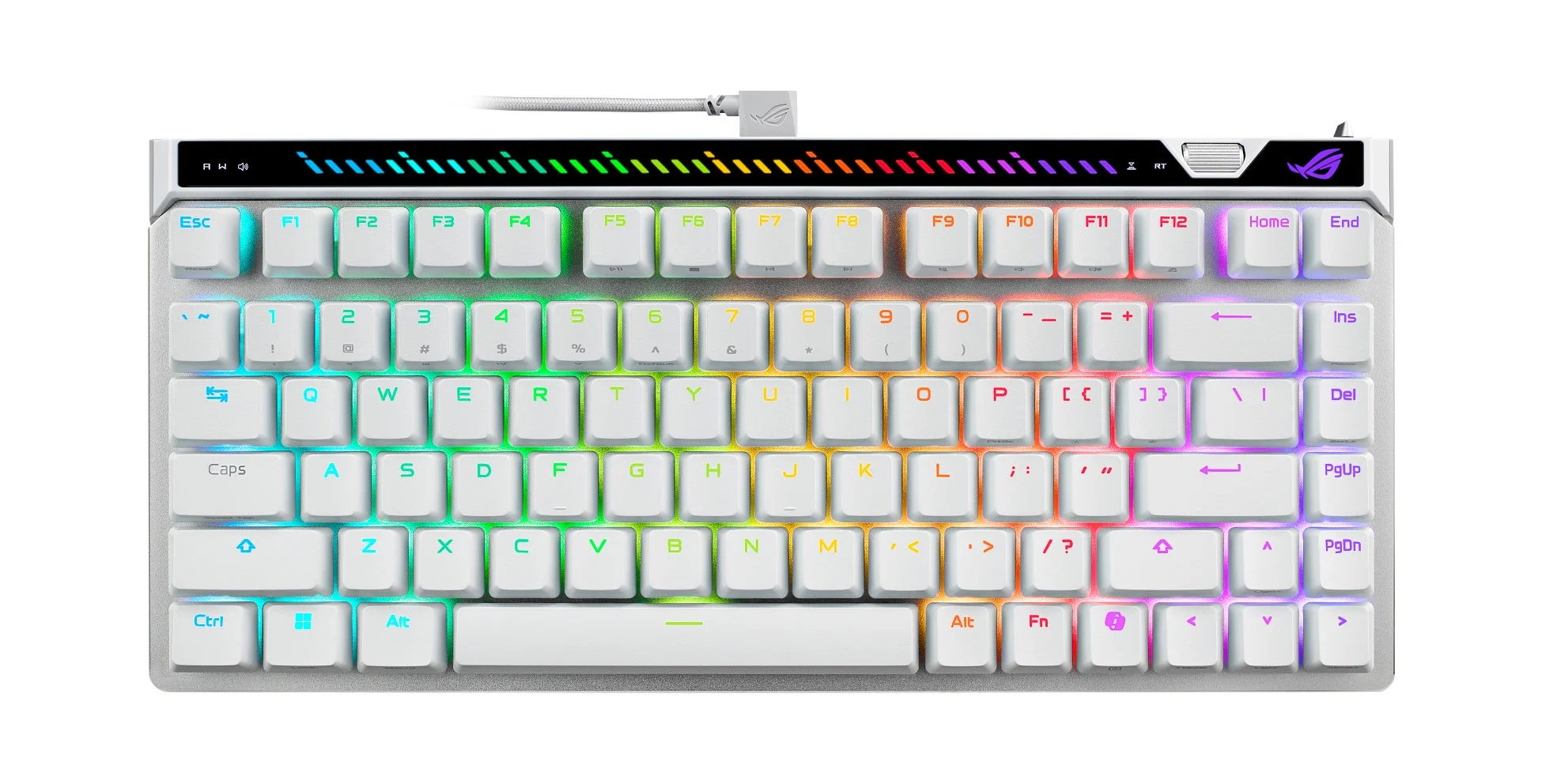 ROG Falchion Ace 75 HE キーボード（白）