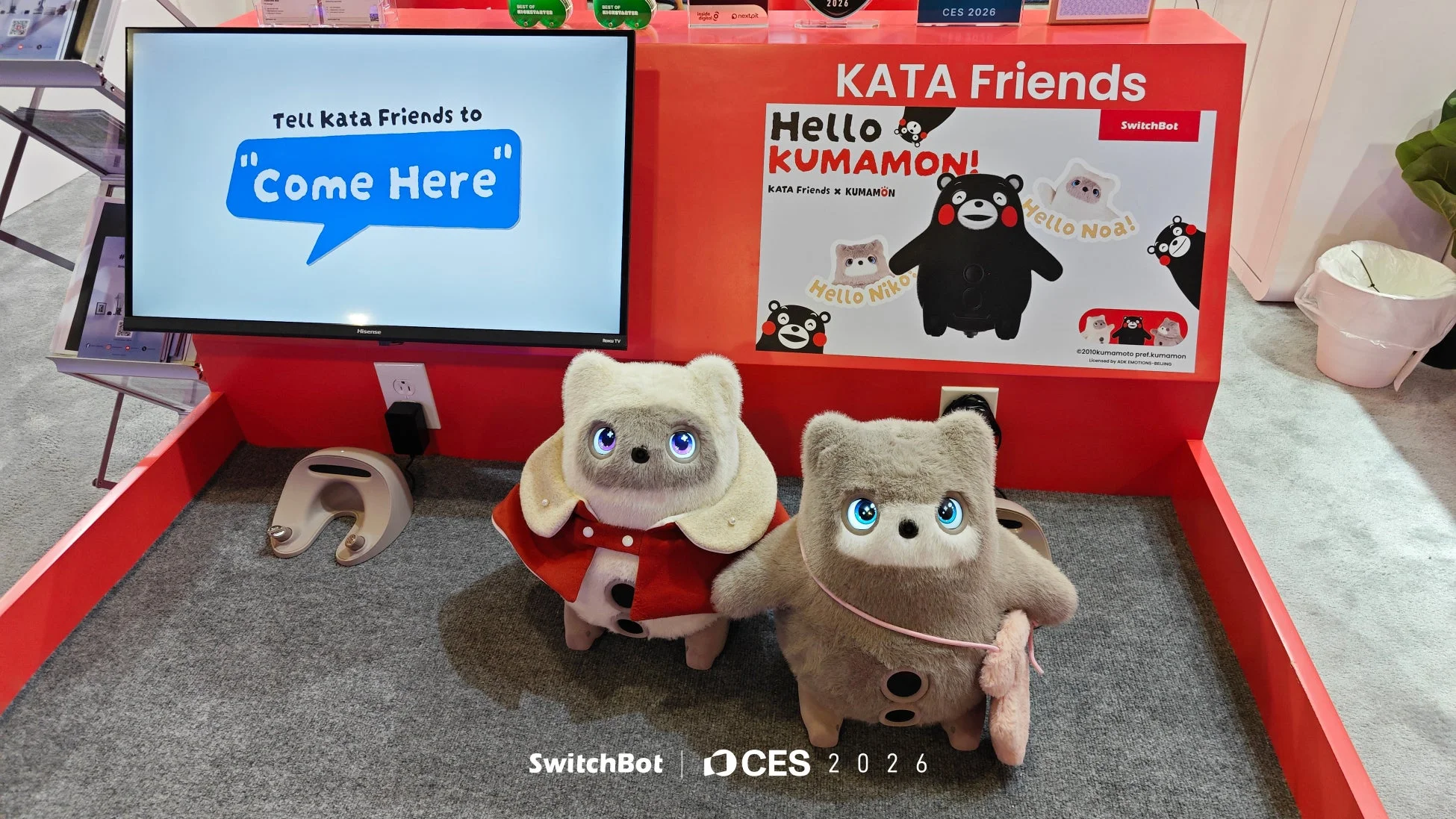 KATA Friends x KUMAMON SwitchBot CES 2026
