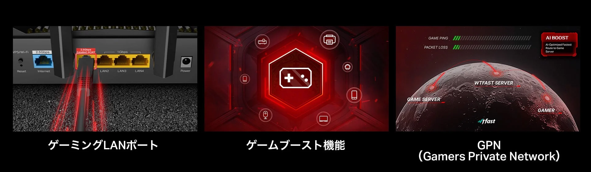 Archer GE400のゲーミング機能