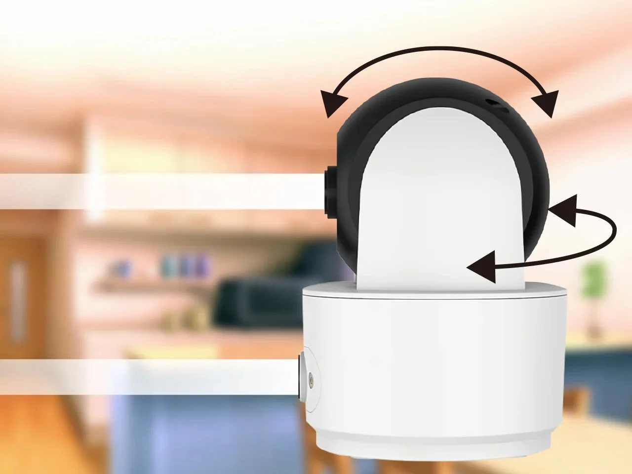 カメラ旋回機能