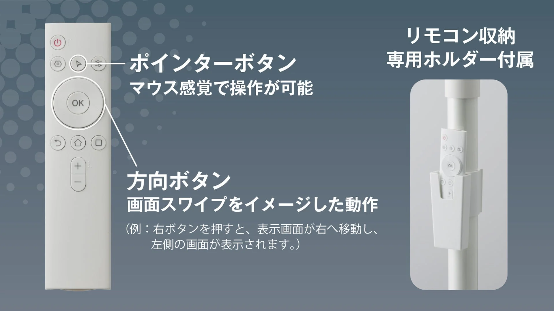 リモコンとその機能