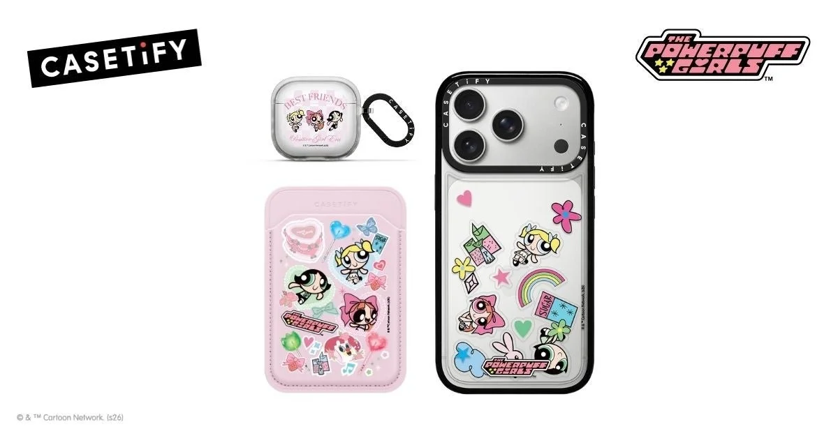 パワーパフガールズデザインのCASETiFYガジェットアクセサリー