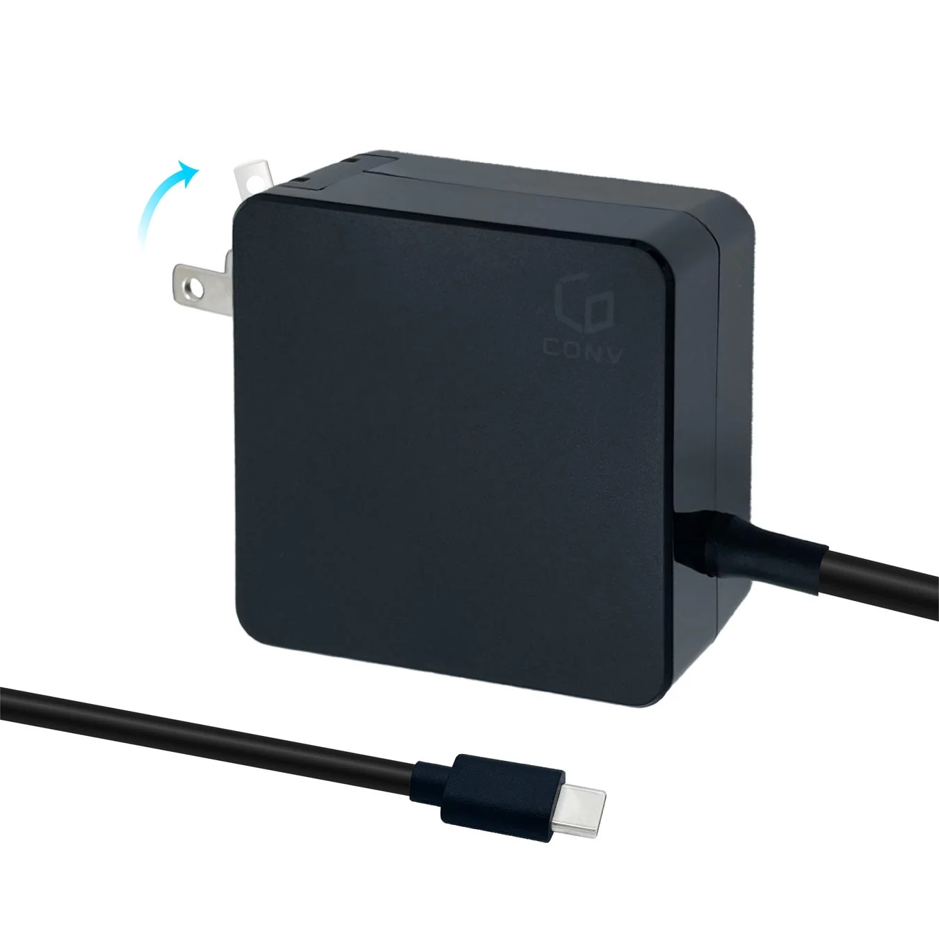 100W PD充電器 ケーブル一体型