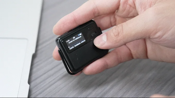 ワンタッチ録音操作