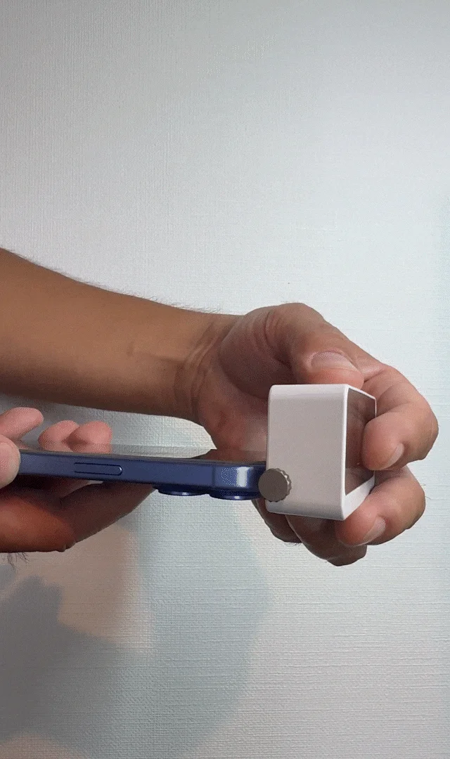 工具不要の簡単装着