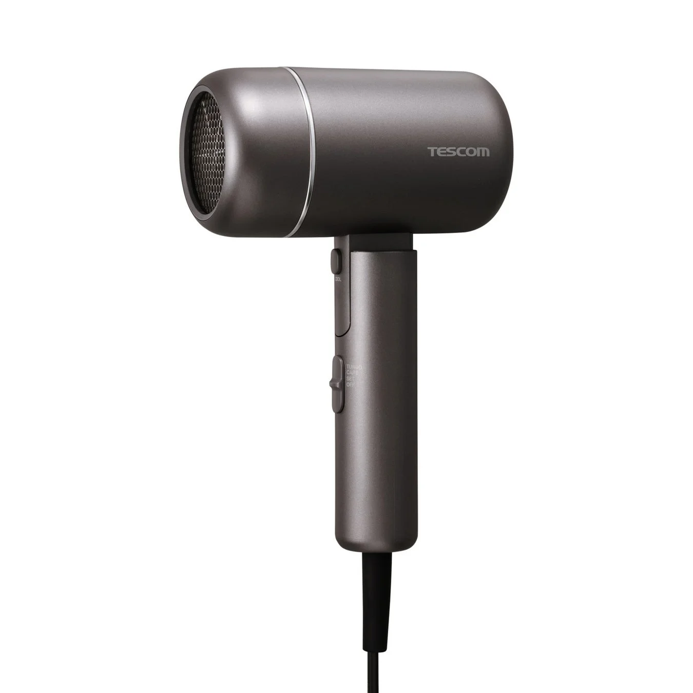 グレーのヘアドライヤー製品写真