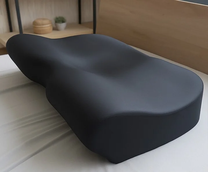 人間工学に基づいた形状の枕