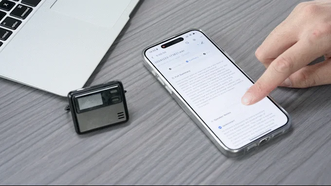 AI要約＆マインドマップ画面