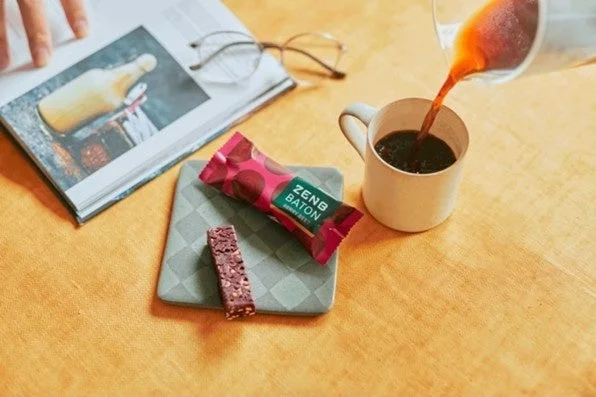 ZENBバトンとコーヒー
