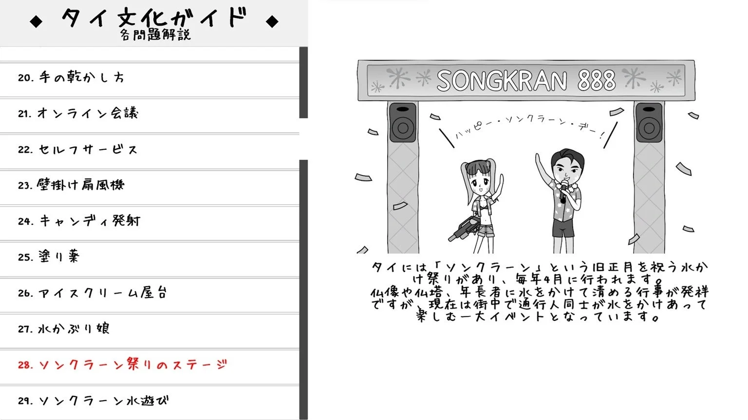 タイ文化ガイド例1