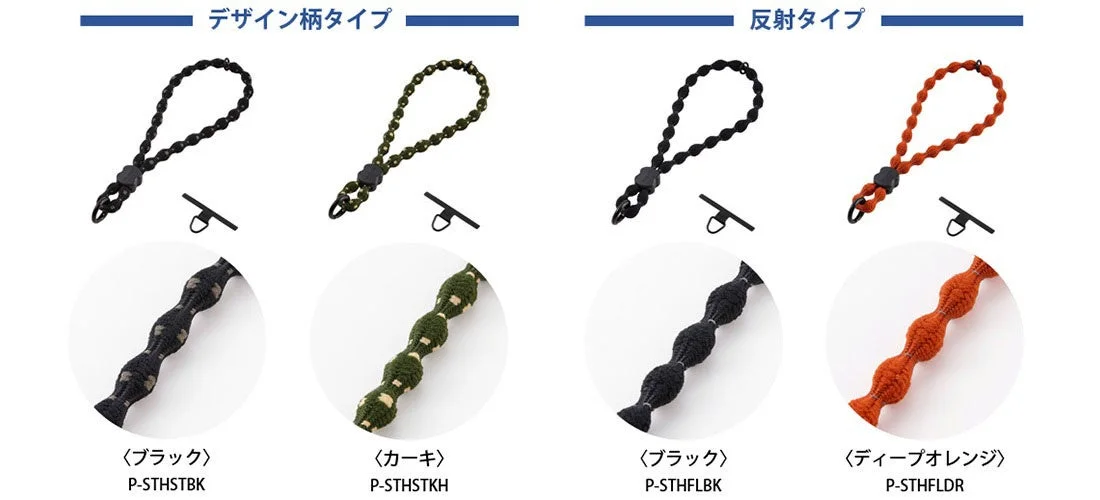 スマートフォン用のハンドストラップ4種類を紹介
