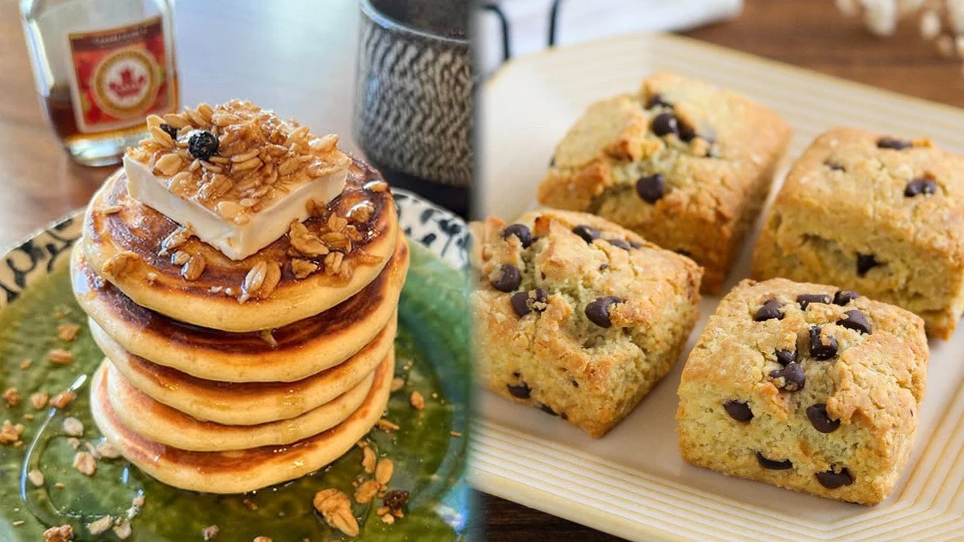 パンケーキとスコーンのイメージ