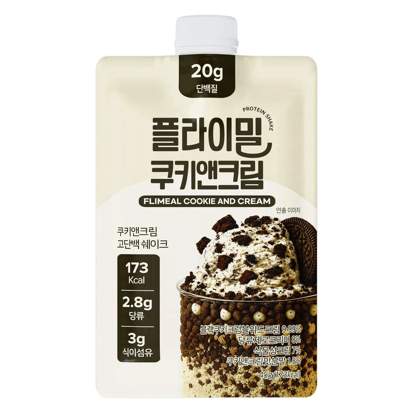 フライミール クッキーアンドクリーム