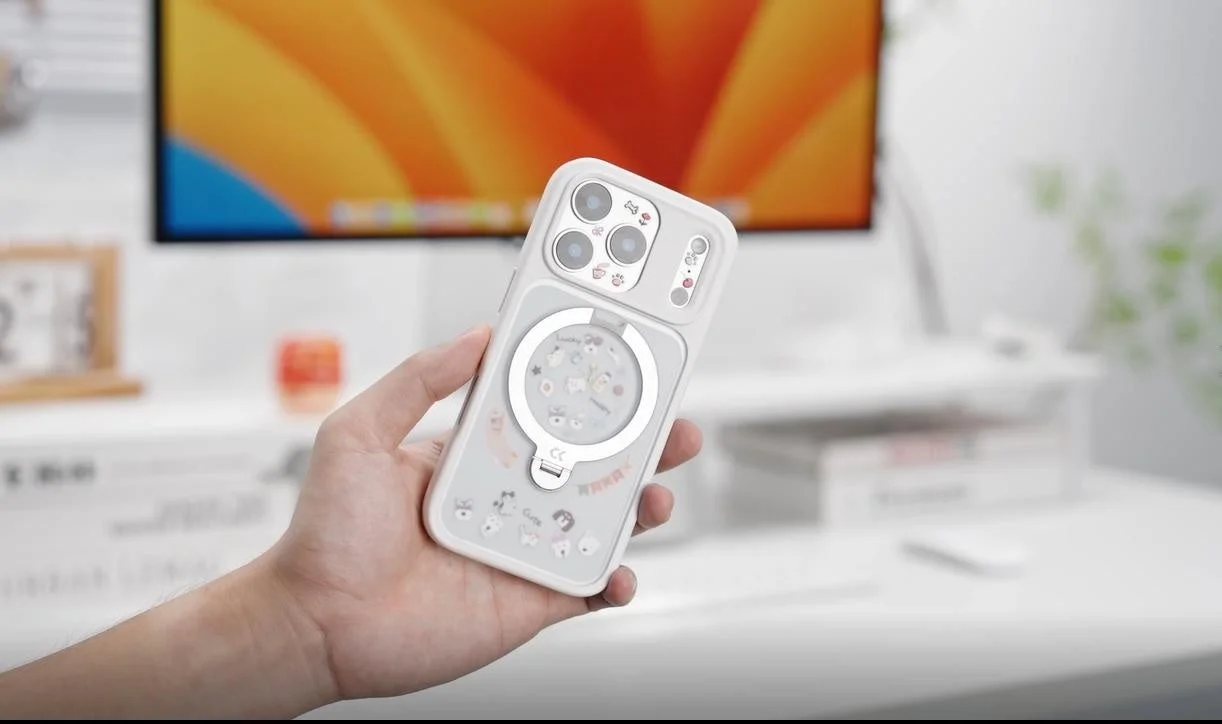 スマホケースとリングスタンド