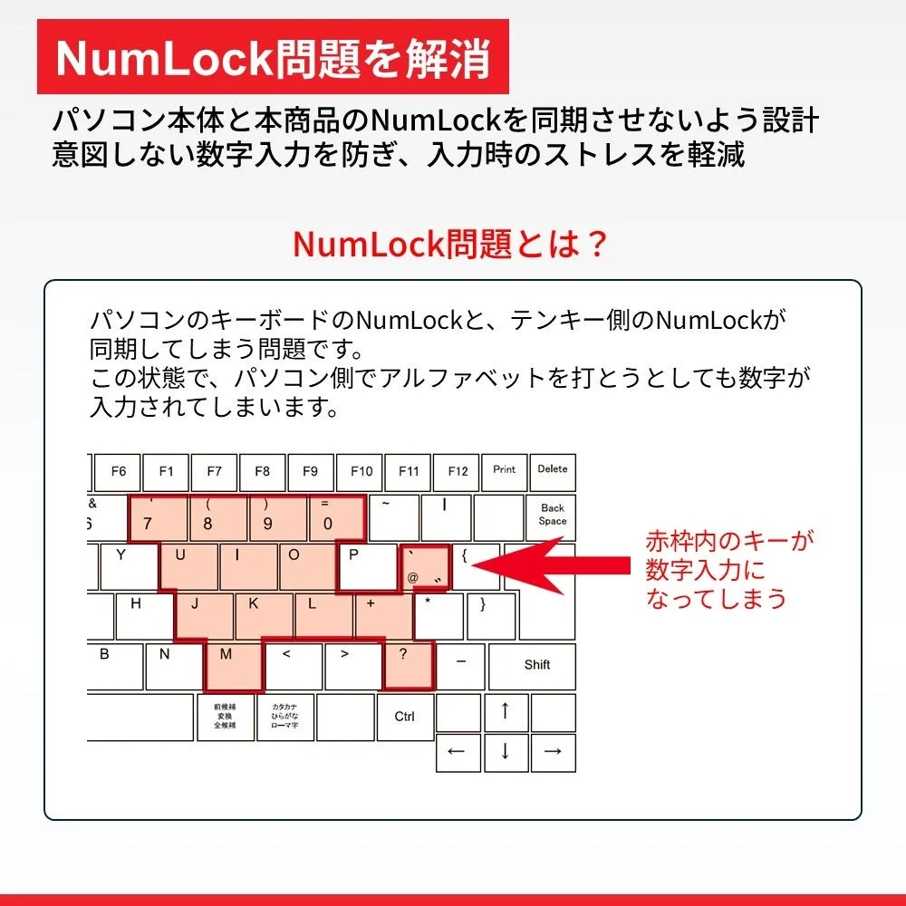 NumLock問題解消