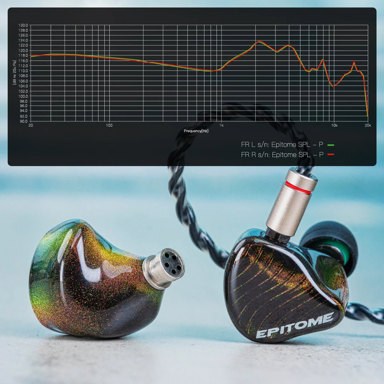 EPITOMEと周波数特性グラフ