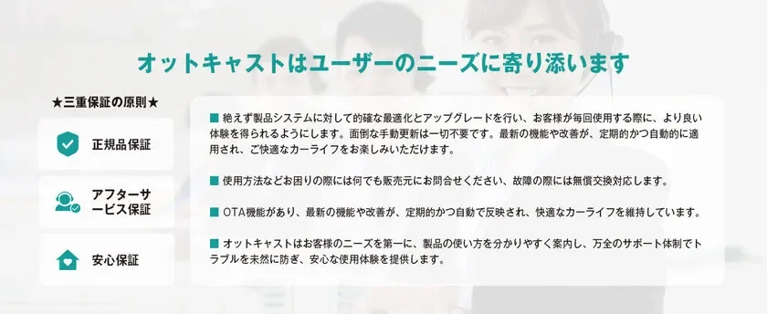 Ottocastの三重保証の原則