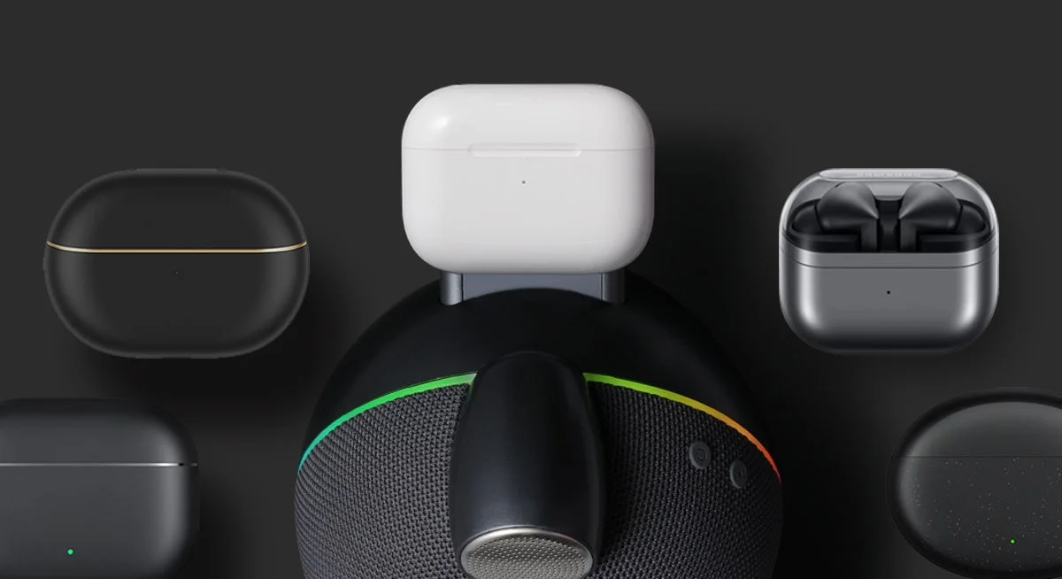 Qi規格ワイヤレス充電イヤホン全対応