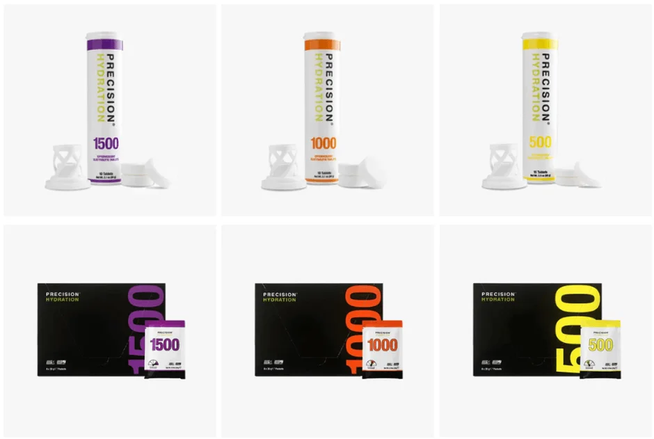 PHシリーズのパウダーとタブレット