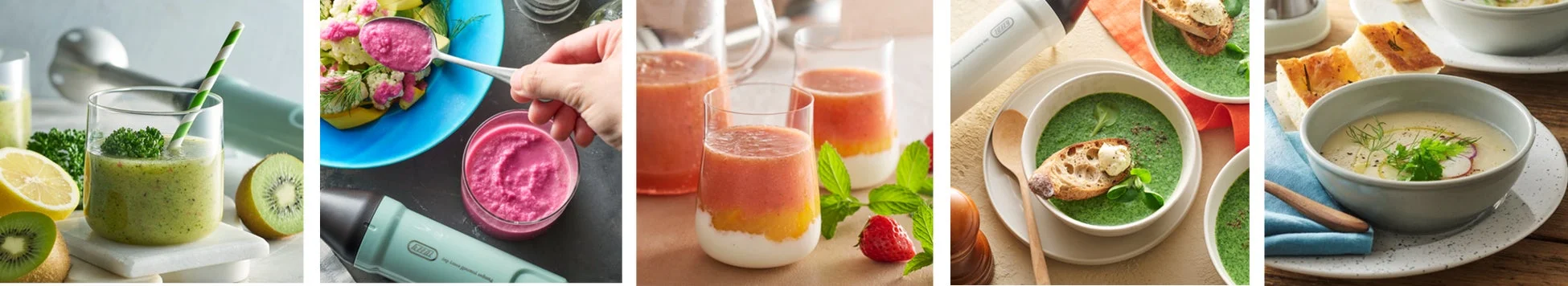 豊富なレシピ例