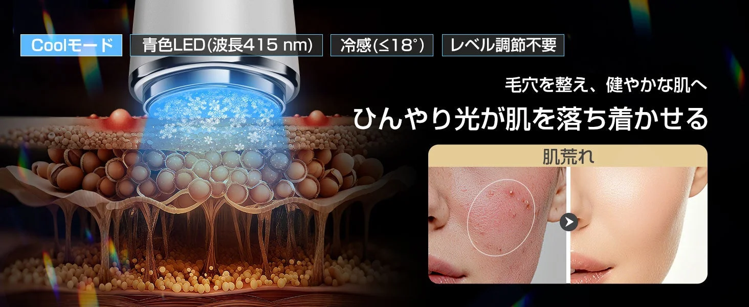 Coolモード 青色LED