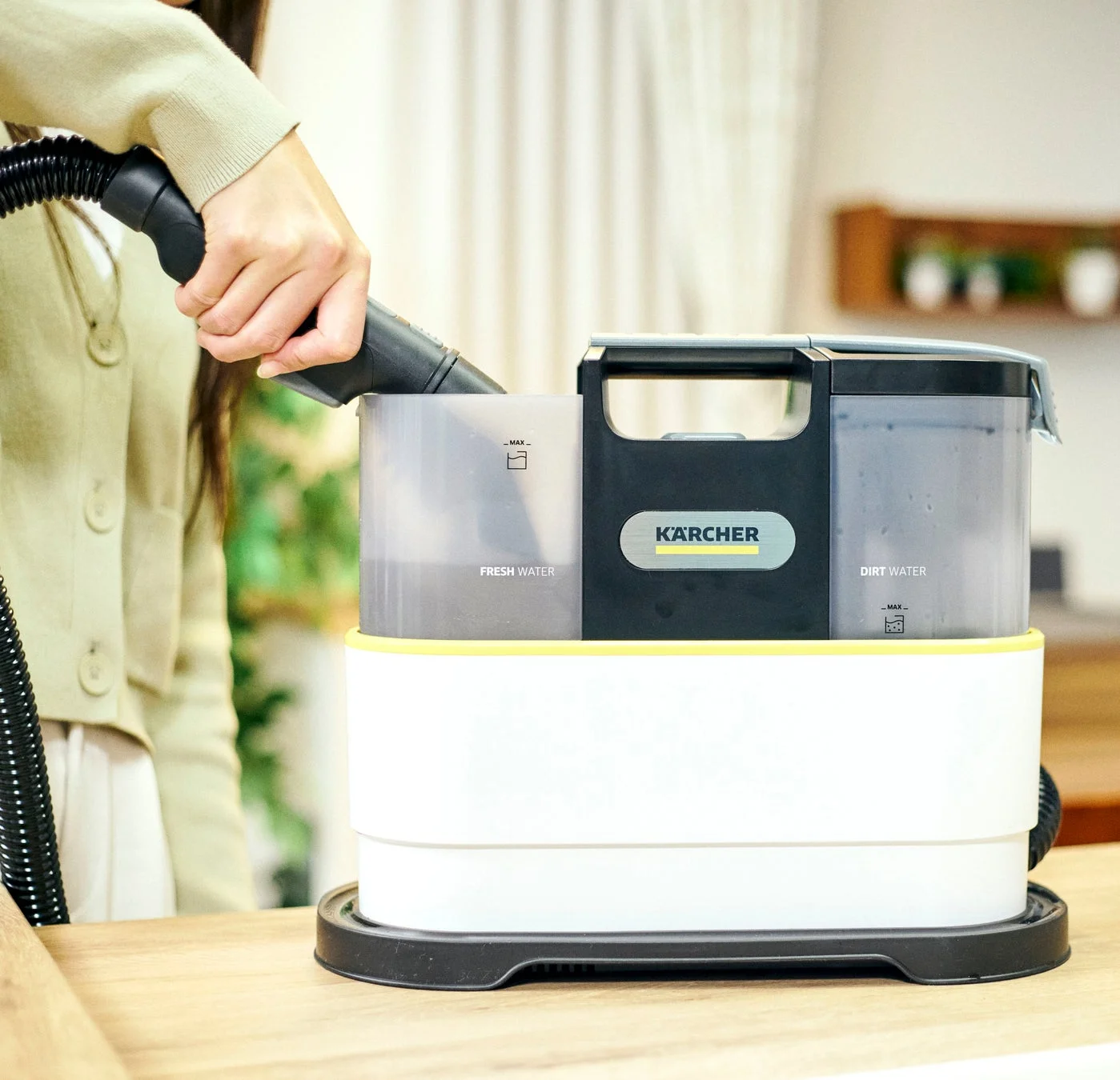 ケルヒャーSE2の内部クリーニング