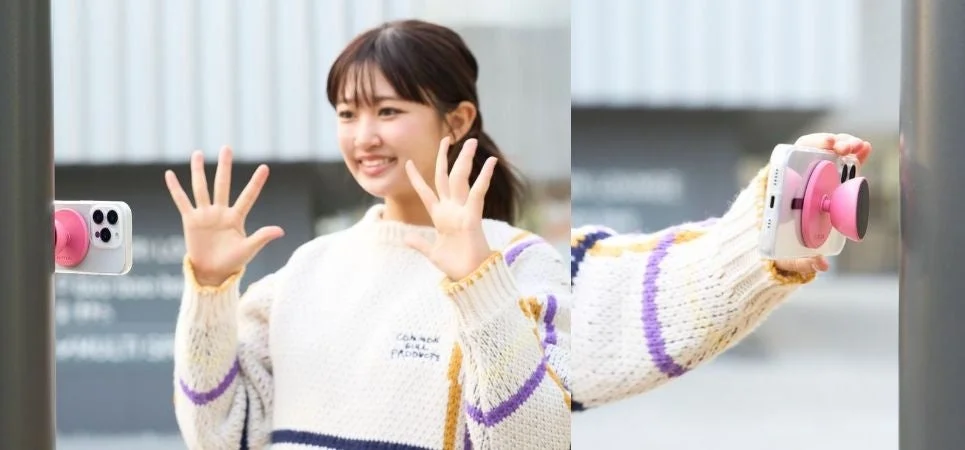 エレコム、両面マグネット式スマホスタンド『モバピタselfie』を新発売！動画撮影も視聴も思いのままに