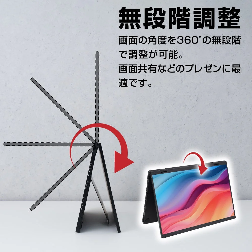 360度無段階で角度調整が可能なデバイス