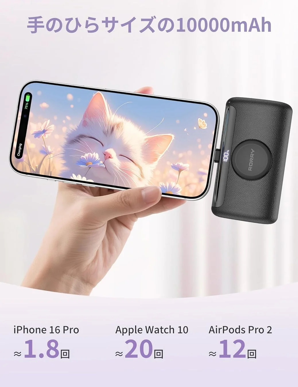 Palmgoによる充電イメージ