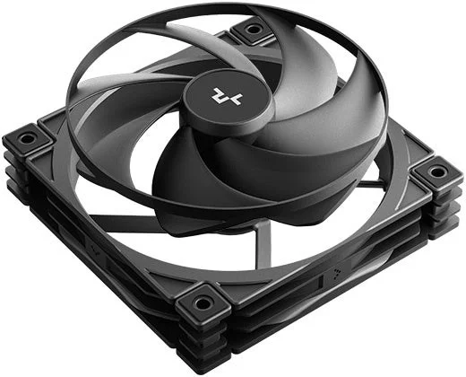 空力設計を最適化したセミインテグラルブレードのファン単体画像