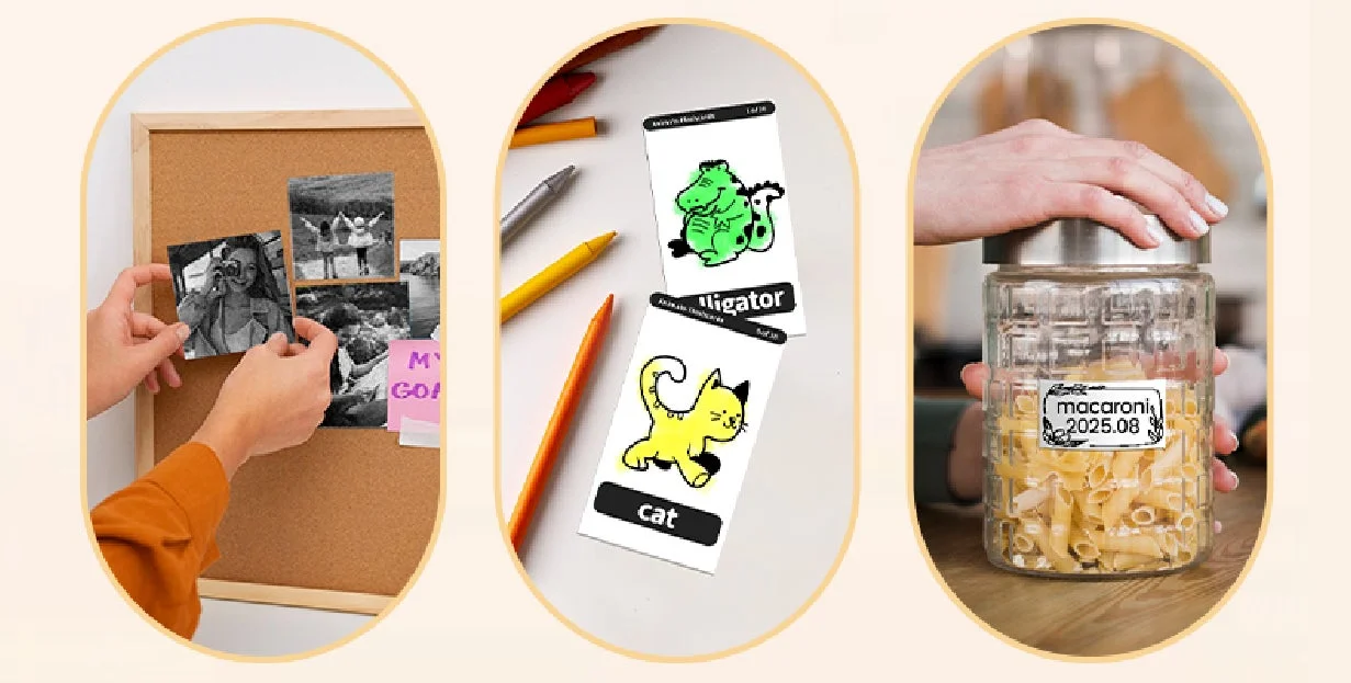 ラベル・写真・QRコードの活用例