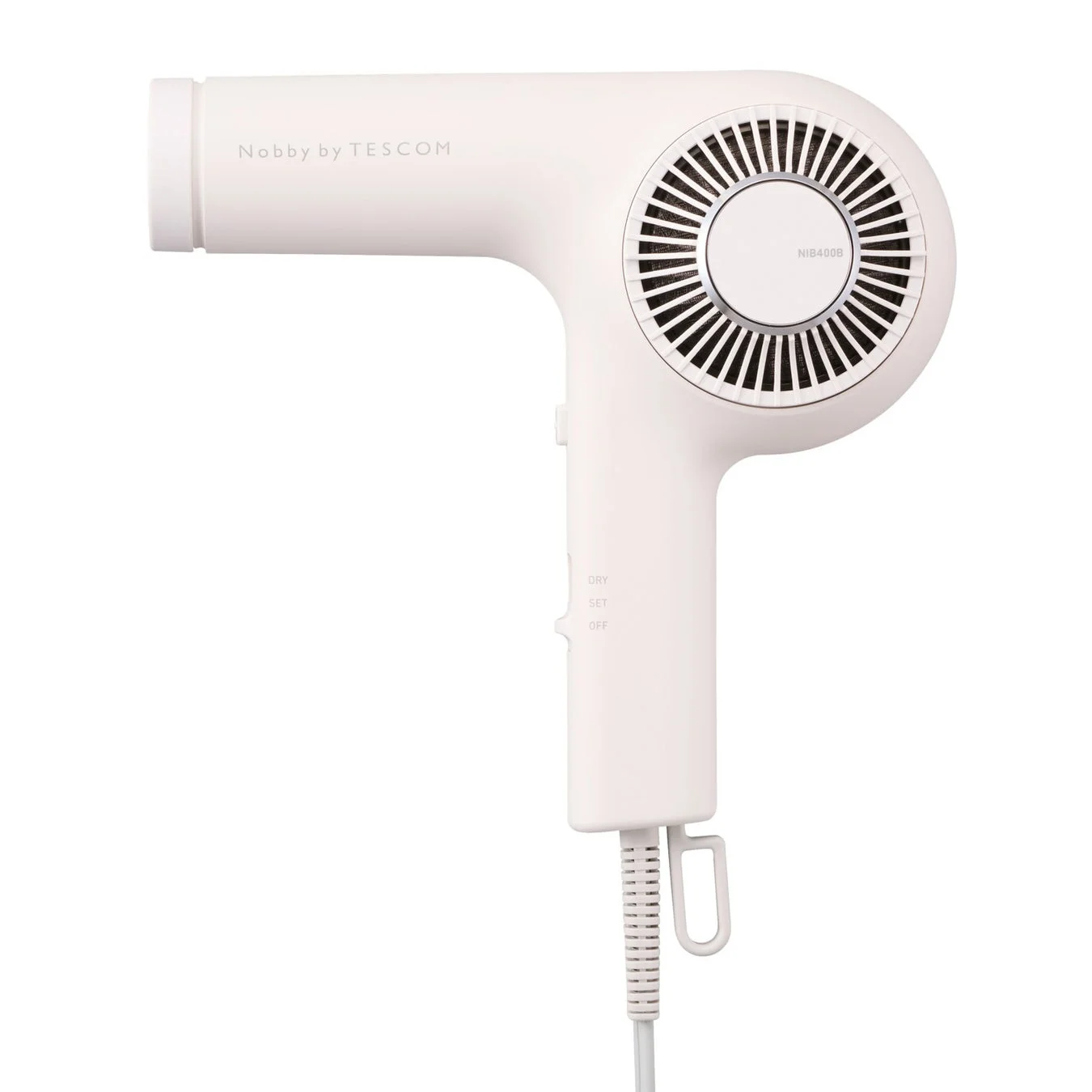 白いヘアドライヤー「NIB400B-W」
