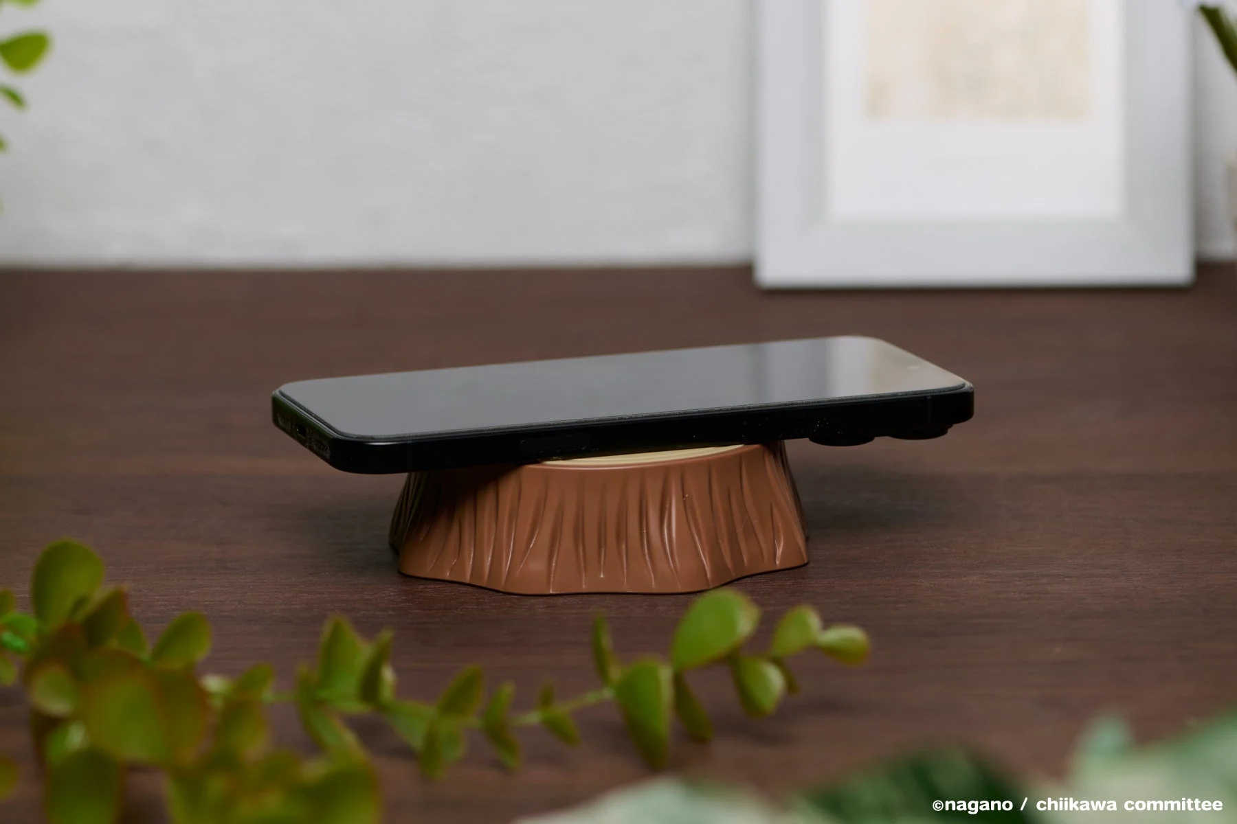 スマートフォン充電中の様子