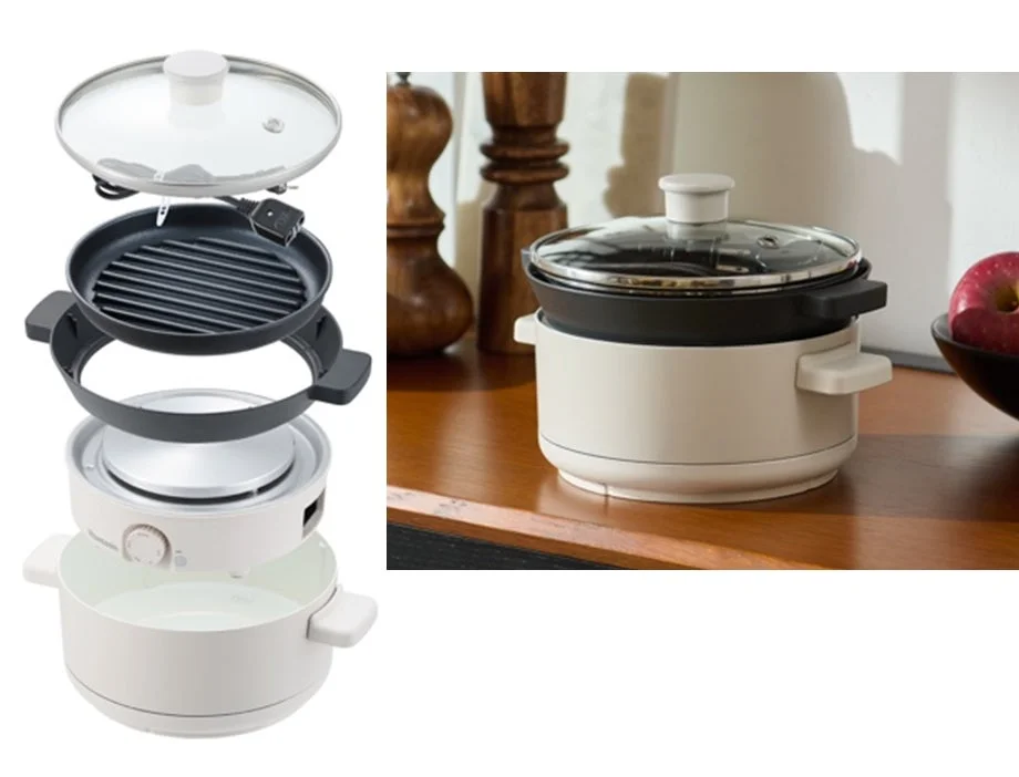 多機能な電気調理器の画像です。