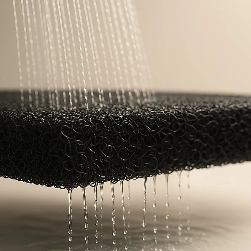 水が降り注ぐ素材の画像