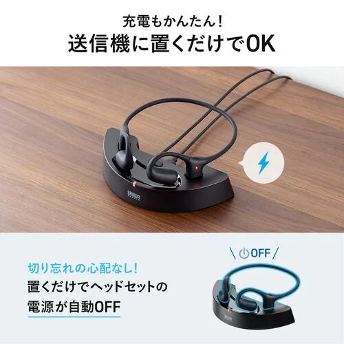 ヘッドセットと充電ドック