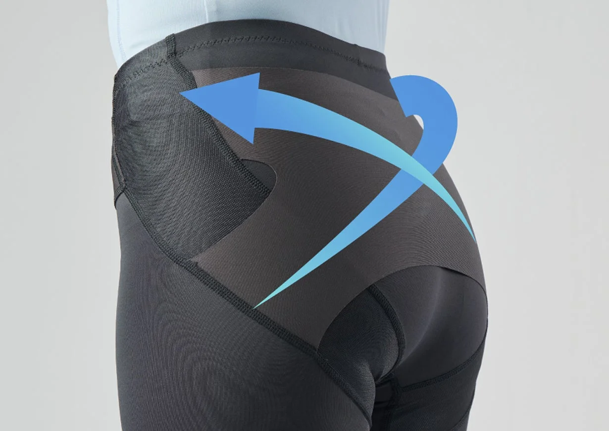 お尻の筋肉を引き上げ