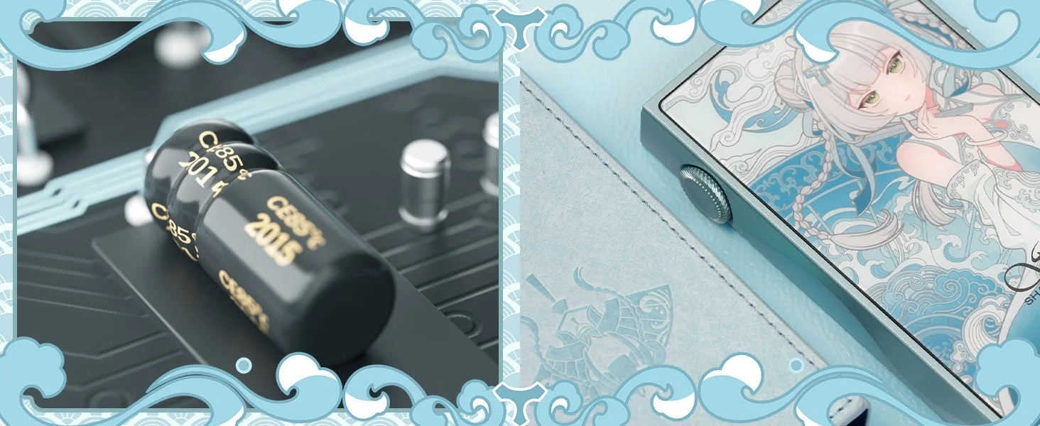 Quad DAC回路とコンデンサ