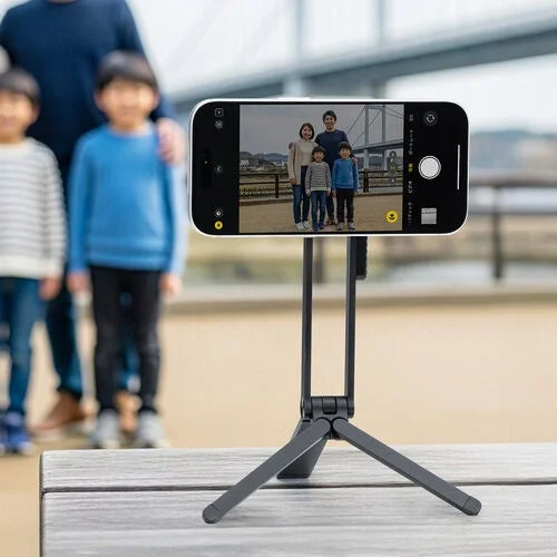 三脚として家族写真