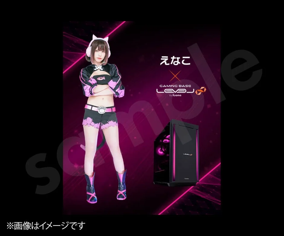 えなこオリジナルアクリルスタンド