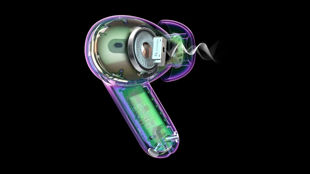 ワイヤレスイヤホンの内部構造