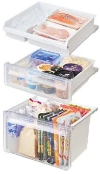 冷凍室内の収納例