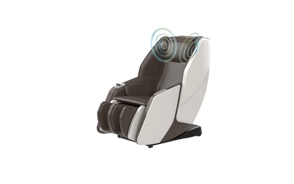 マッサージチェアのフットレスト収納